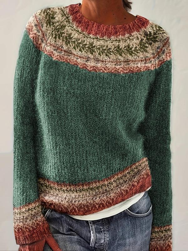 SKYLAR™ - Chic Ethnic Sweater Knitwear - MABEL LONDON