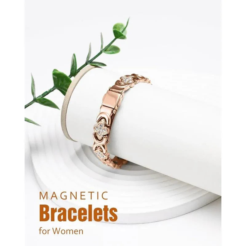 AURELIA™ – Elegant Magnetic Copper Bangle - MABEL LONDON