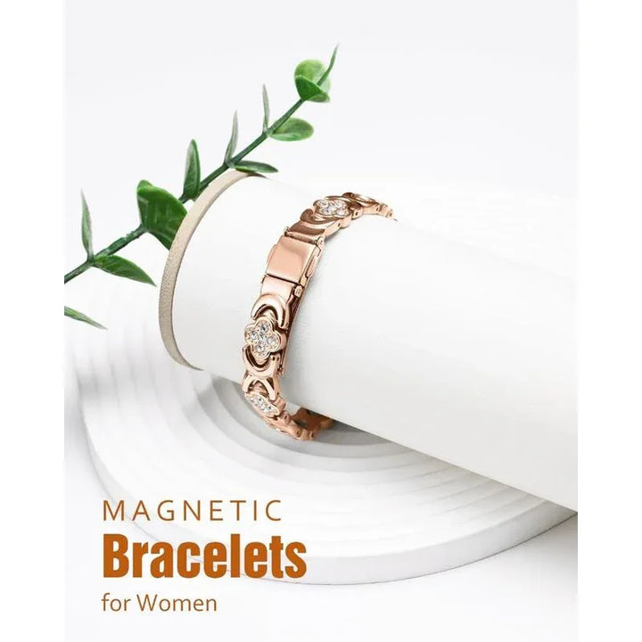 AURELIA™ – Elegant Magnetic Copper Bangle - MABEL LONDON