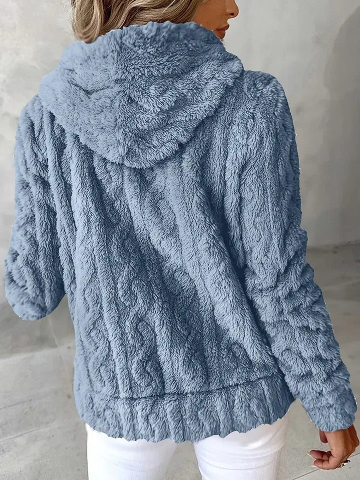 Ruth | Classic Zip-Up Hoodie - MABEL LONDON