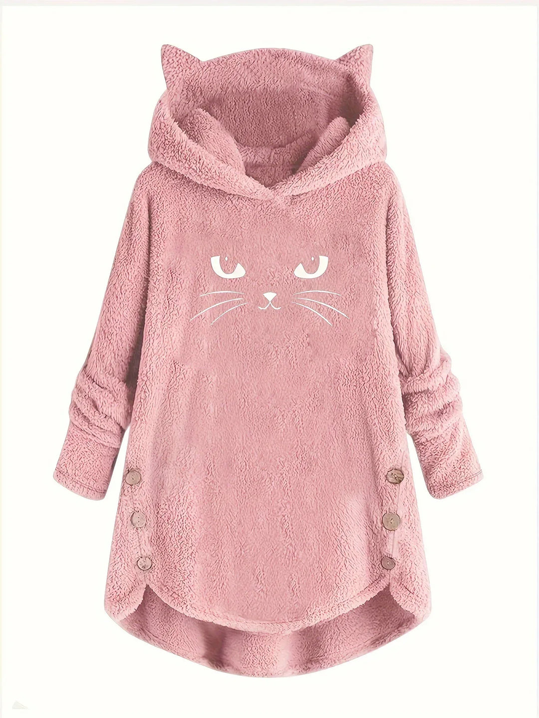 Kira – Cozy Cat Hoodie - MABEL LONDON