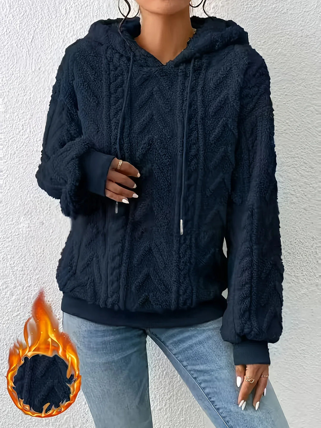 Sienna – Ultra-Soft Knit Hooded Fleece - MABEL LONDON