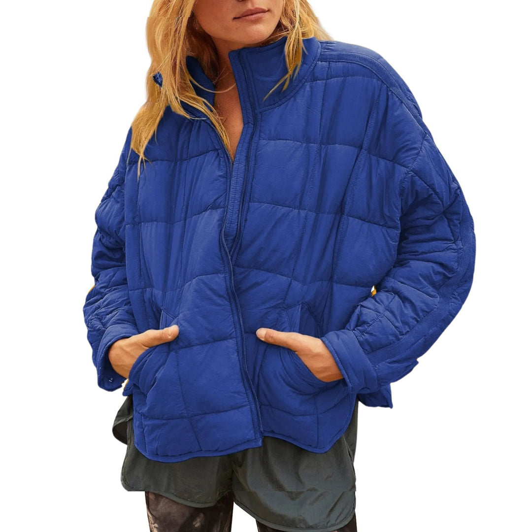 APRIL™ – Lightweight Compact Zip Puffer Jacket - MABEL LONDON