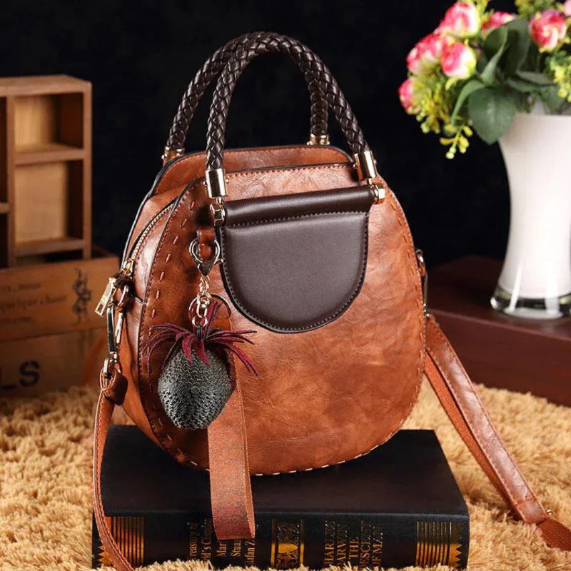 Naelle | Sleek Leather Crossbody - MABEL LONDON