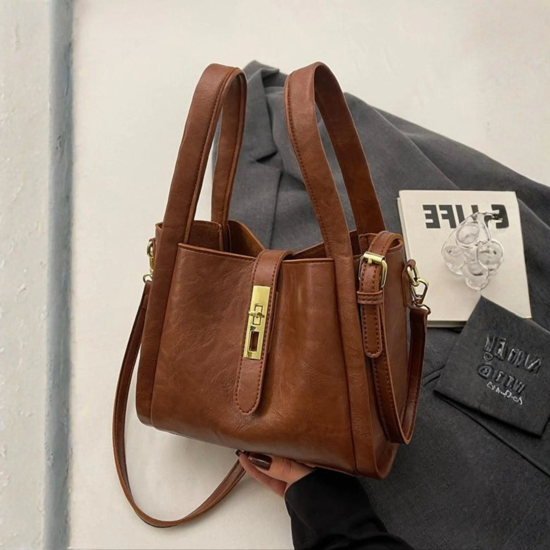 VAYLA™ - Elegant Simple Retro Handbag Crossbody Shoulder Bag - MABEL LONDON