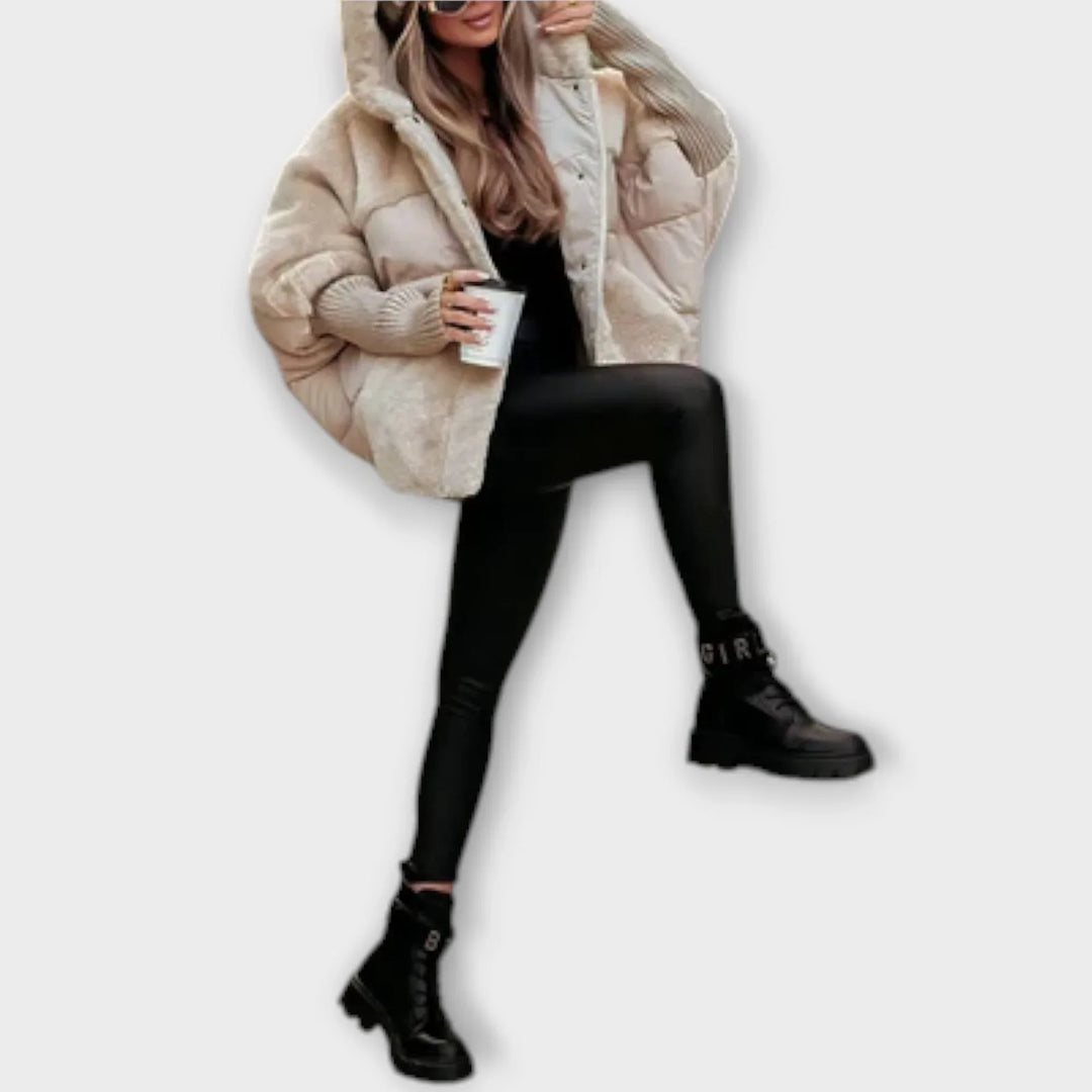 Elsie | Elegant Puffer Jacket - MABEL LONDON