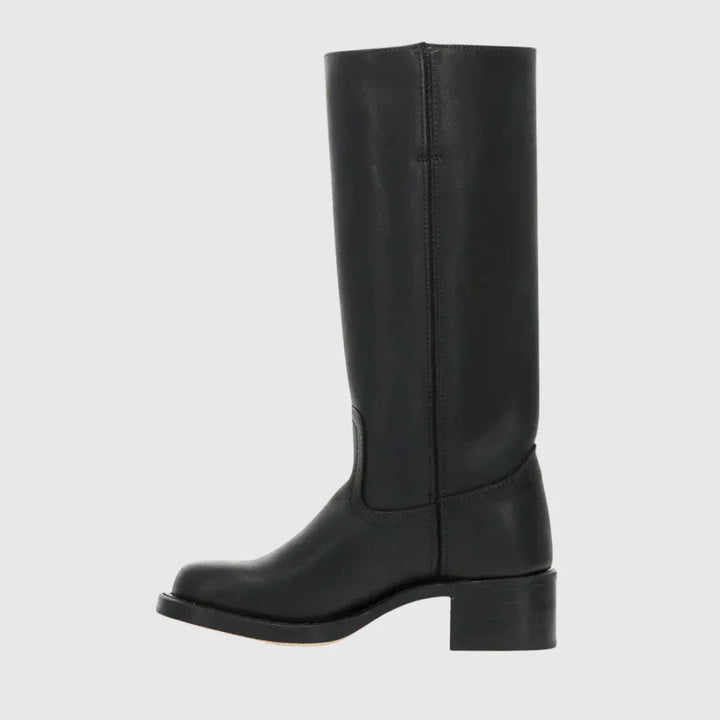 LERELIA | LEATHER KNEE-HIGH BOOTS - MABEL LONDON