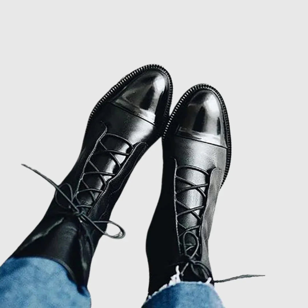 Luciana | Comfort High Heel Boot - MABEL LONDON