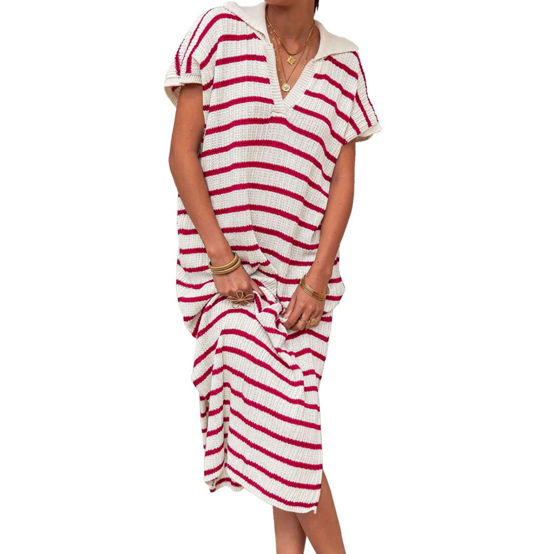 ODESSA™ - Summer Graceful Slit Loose Maxi Dress - MABEL LONDON