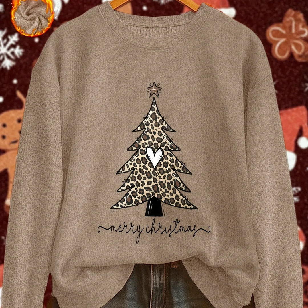 Luna – Fluffy Heart-Button Knit Sweater - MABEL LONDON