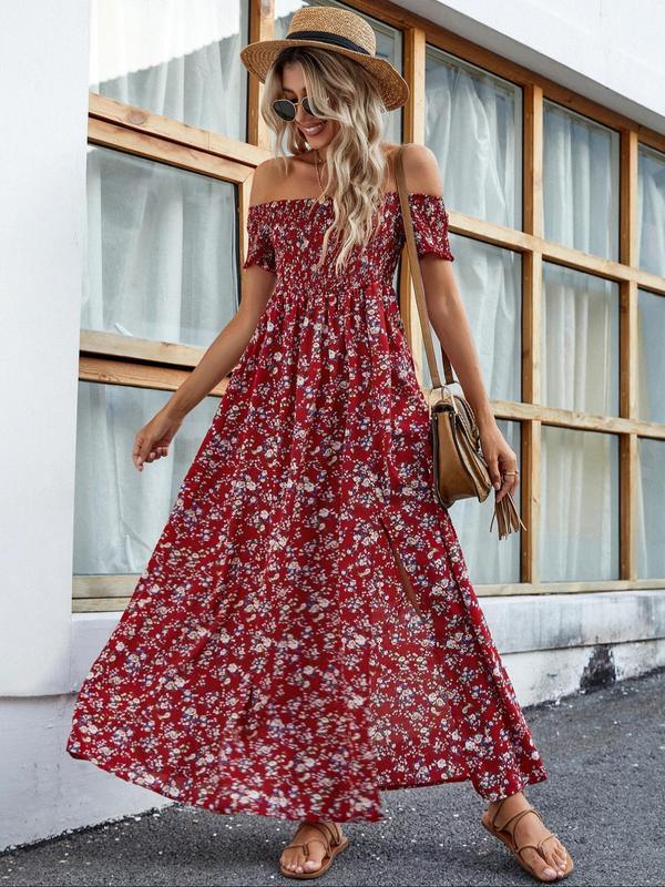 AMELISE™ – Vintage Casual Ruffle Summer Dress - MABEL LONDON