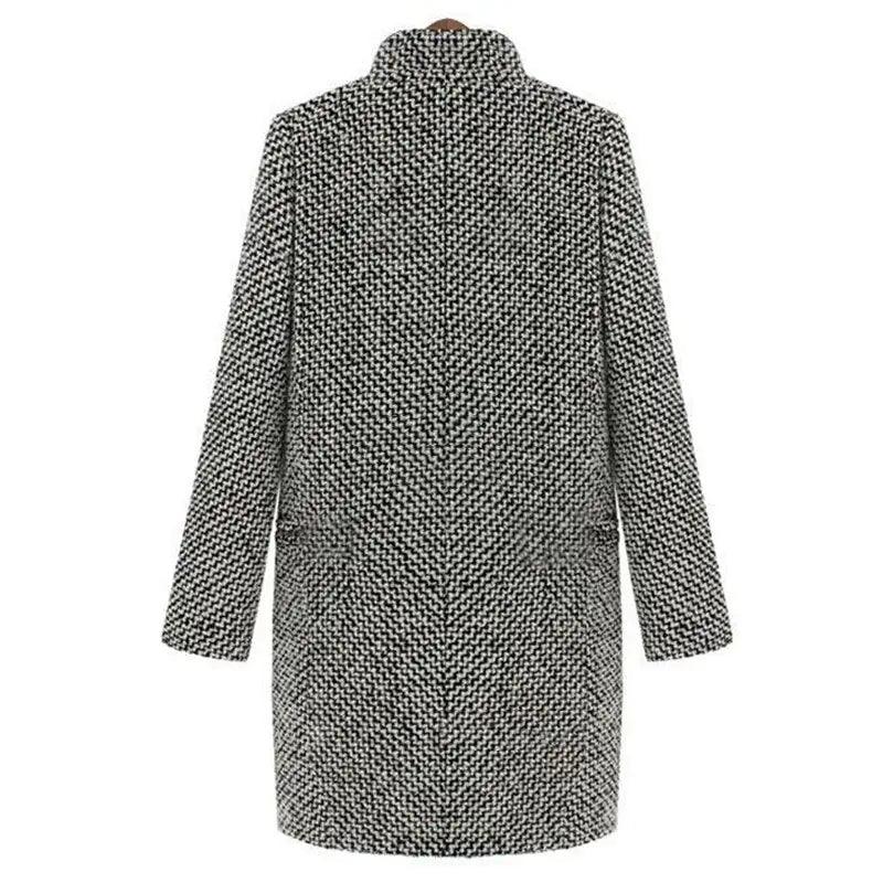 Evadine | Elegant Long Coat - MABEL LONDON