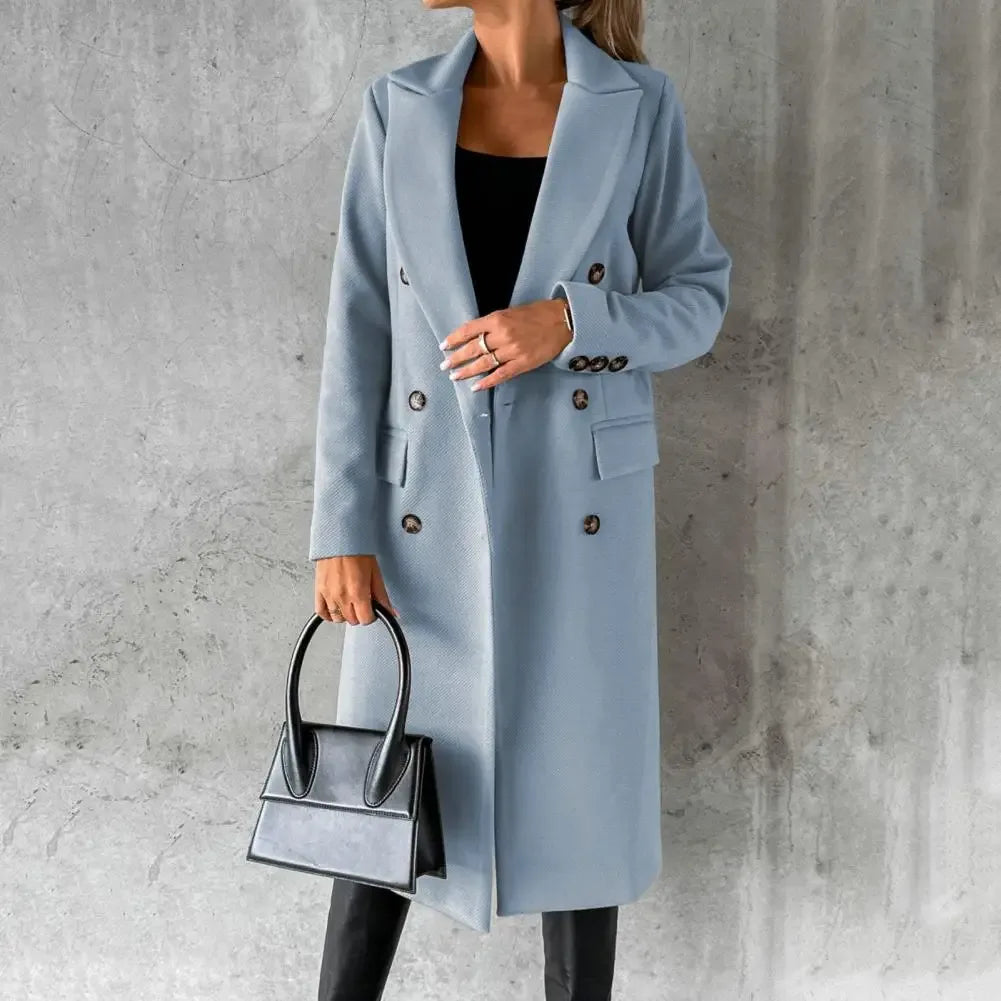 ALEXA™ | Urban Elegance Wool Trench - MABEL LONDON