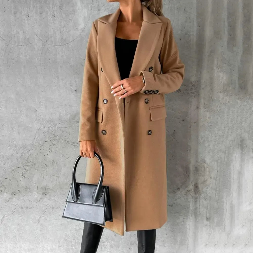 ALEXA™ | Urban Elegance Wool Trench - MABEL LONDON