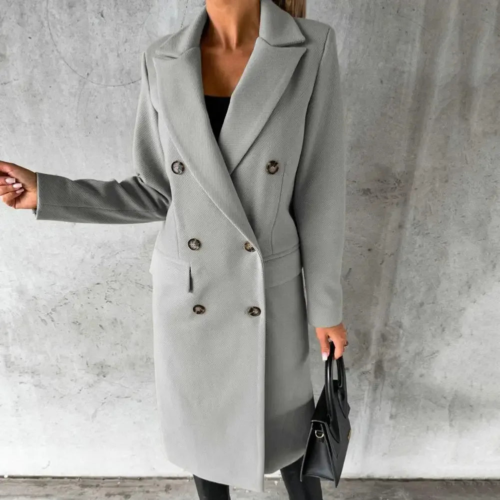 ALEXA™ | Urban Elegance Wool Trench - MABEL LONDON