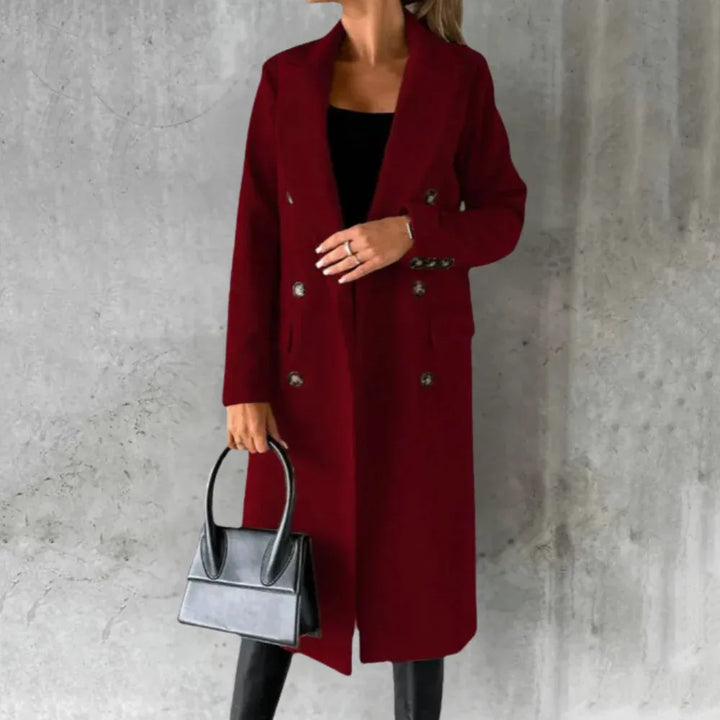 ALEXA™ | Urban Elegance Wool Trench - MABEL LONDON
