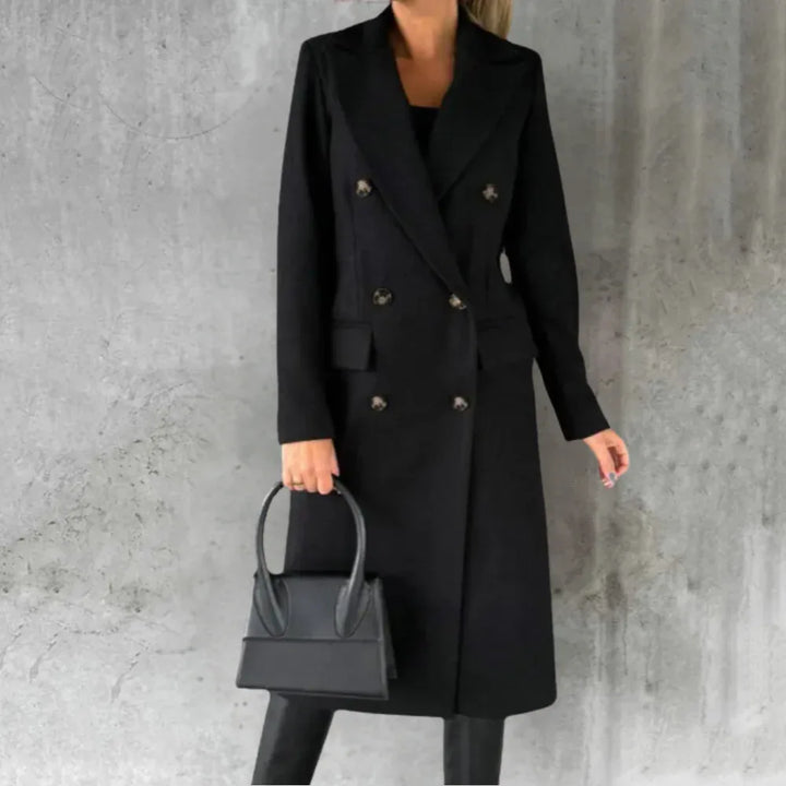 ALEXA™ | Urban Elegance Wool Trench - MABEL LONDON