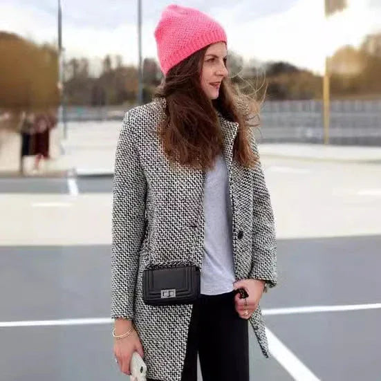 AMARA™ | Long Wool Coat - MABEL LONDON