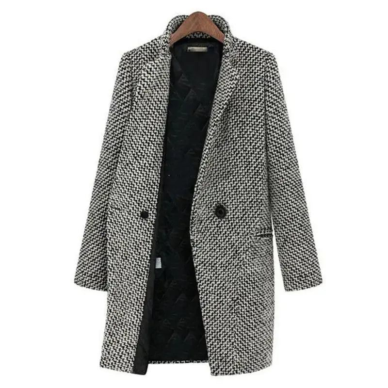 AMARA™ | Long Wool Coat - MABEL LONDON