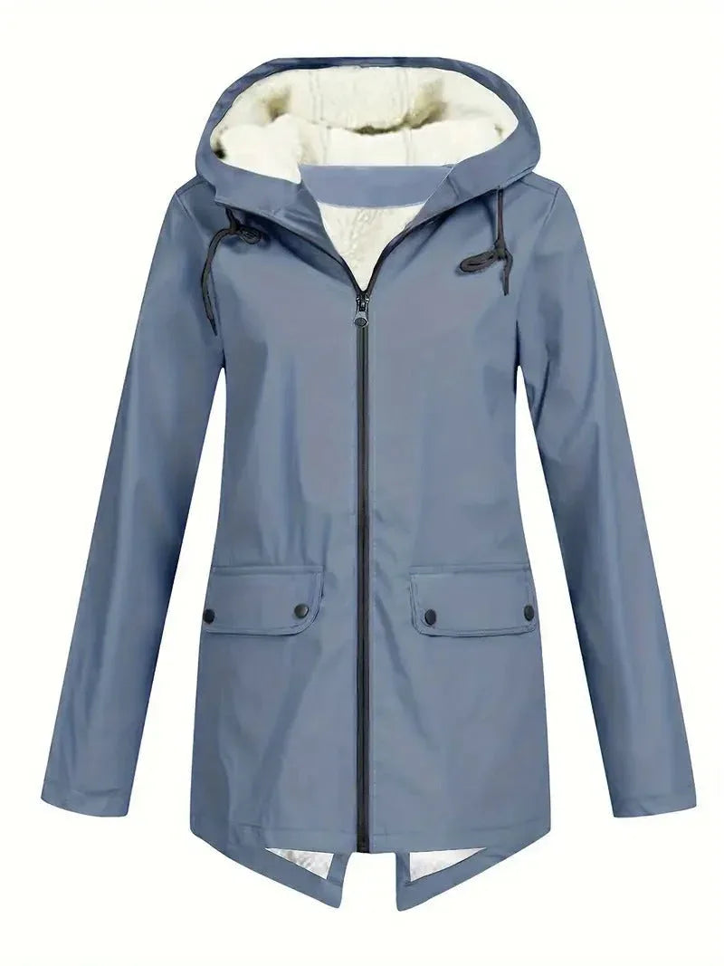 AMELIA™ | Soft Fleece Zip Hoodie - MABEL LONDON