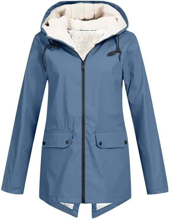 AMELIA™ | Soft Fleece Zip Hoodie - MABEL LONDON