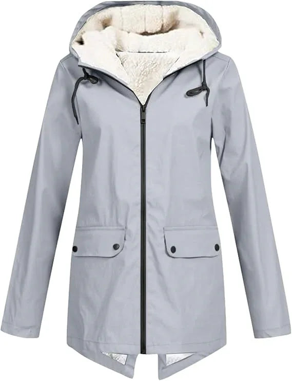 AMELIA™ | Soft Fleece Zip Hoodie - MABEL LONDON