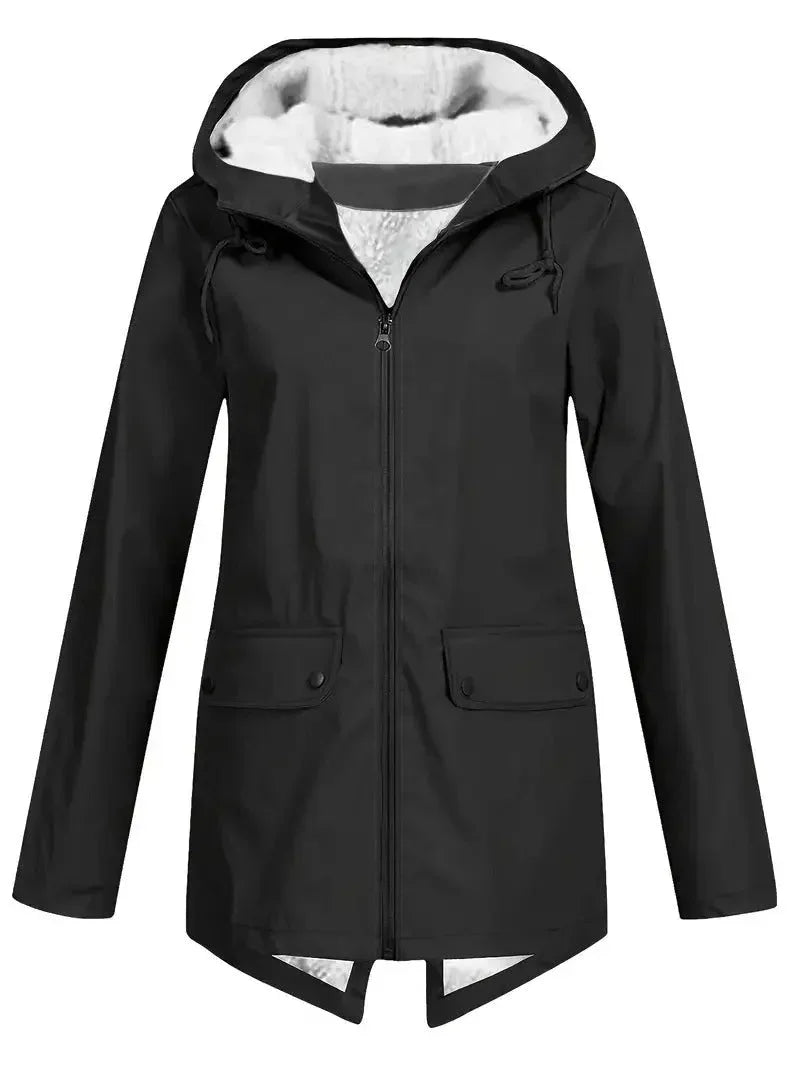 AMELIA™ | Soft Fleece Zip Hoodie - MABEL LONDON