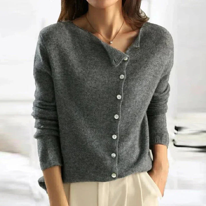 ANAIS™ | Luxe Buttoned Sweater - MABEL LONDON