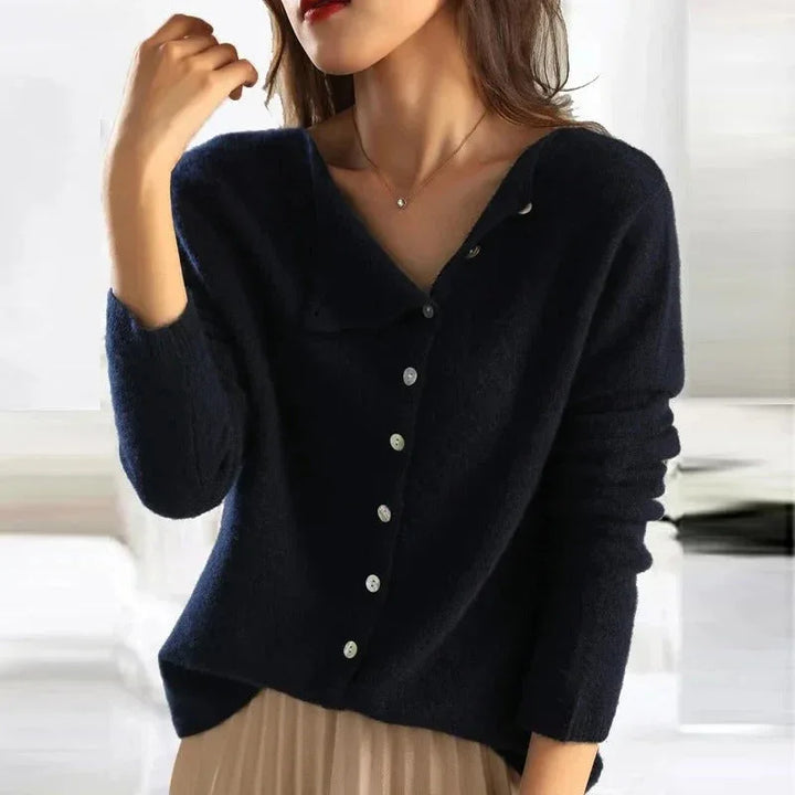 ANAIS™ | Luxe Buttoned Sweater - MABEL LONDON