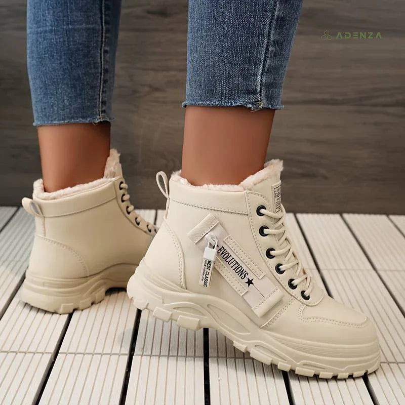 ASTRA™ | Cozy Fur-Lined Winter Boots - MABEL LONDON