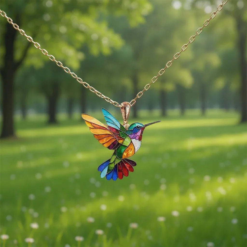 ROLA | BEAUTIFUL HUMMINGBIRD NECKLACE - MABEL LONDON