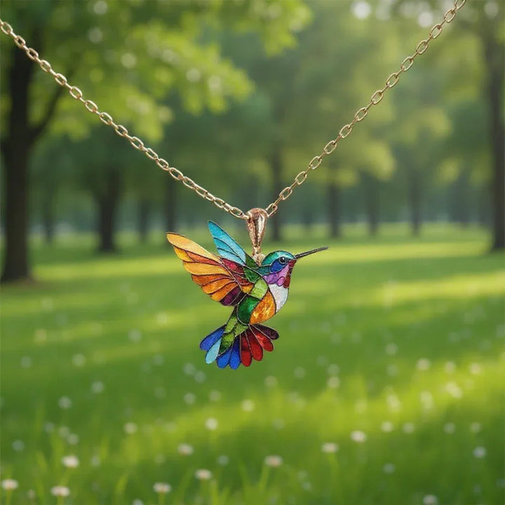 ROLA | BEAUTIFUL HUMMINGBIRD NECKLACE - MABEL LONDON