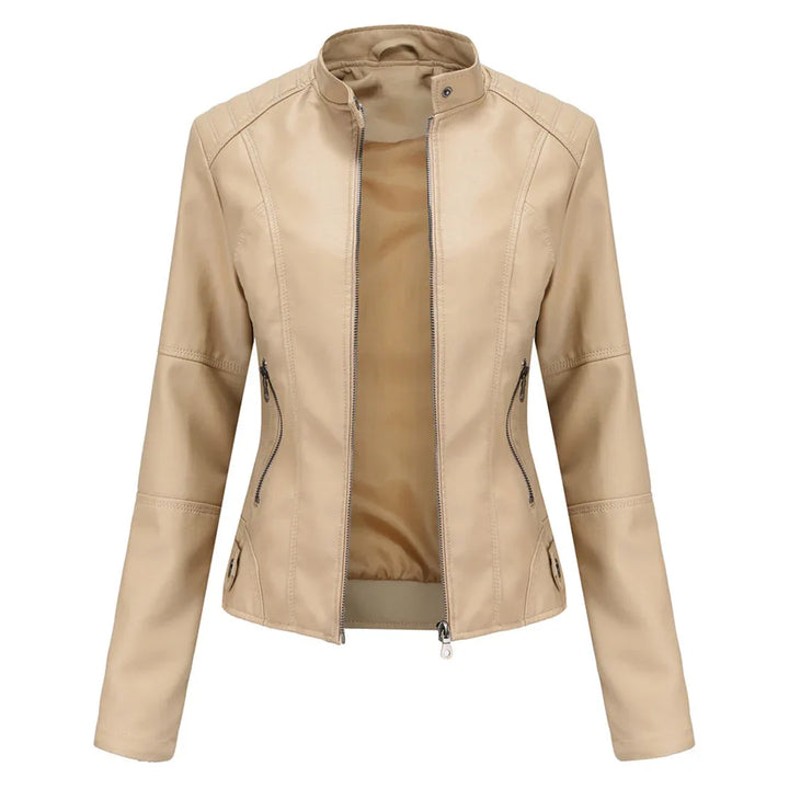 BEATRICE™ - Sleek Zip-Up Jacket - MABEL LONDON