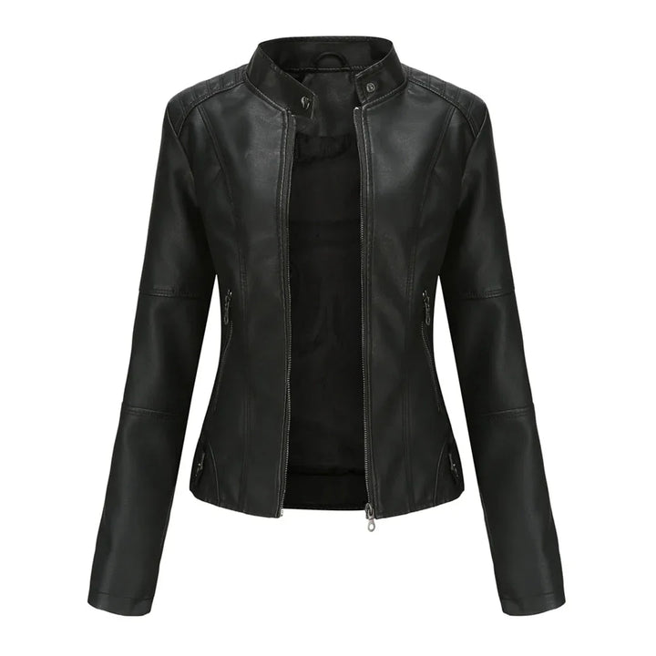 BEATRICE™ - Sleek Zip-Up Jacket - MABEL LONDON