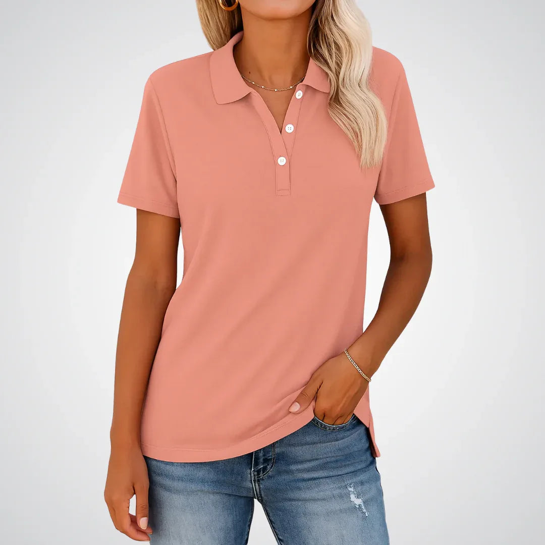 JONA™ - Elegant Polo Shirt - MABEL LONDON