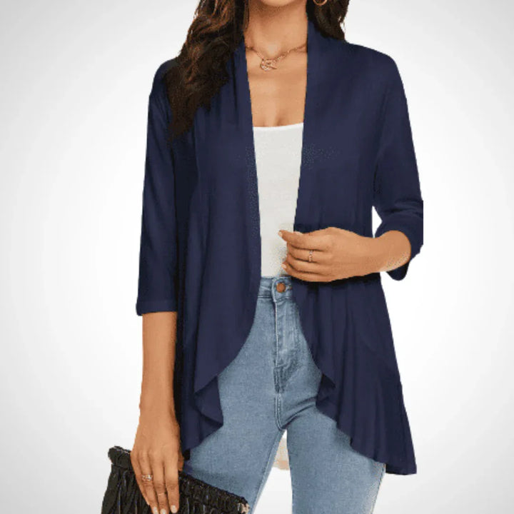MIRIKIT™ – Casual Summer Open Front Cover-Up Cardigan - MABEL LONDON