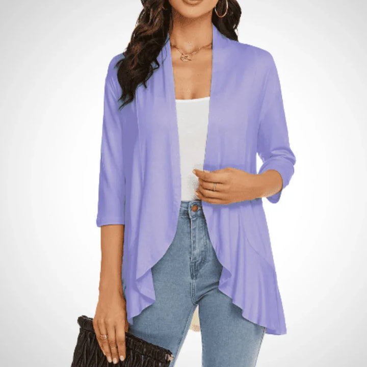 MIRIKIT™ – Casual Summer Open Front Cover-Up Cardigan - MABEL LONDON