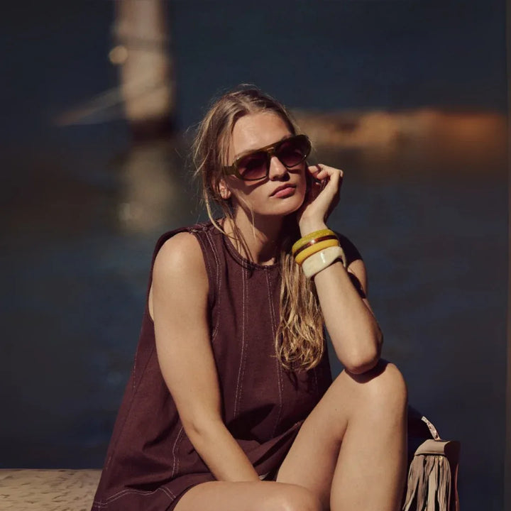 LUNARA™ - Comfy Sleeveless A-Line Top and Shorts Duo - MABEL LONDON