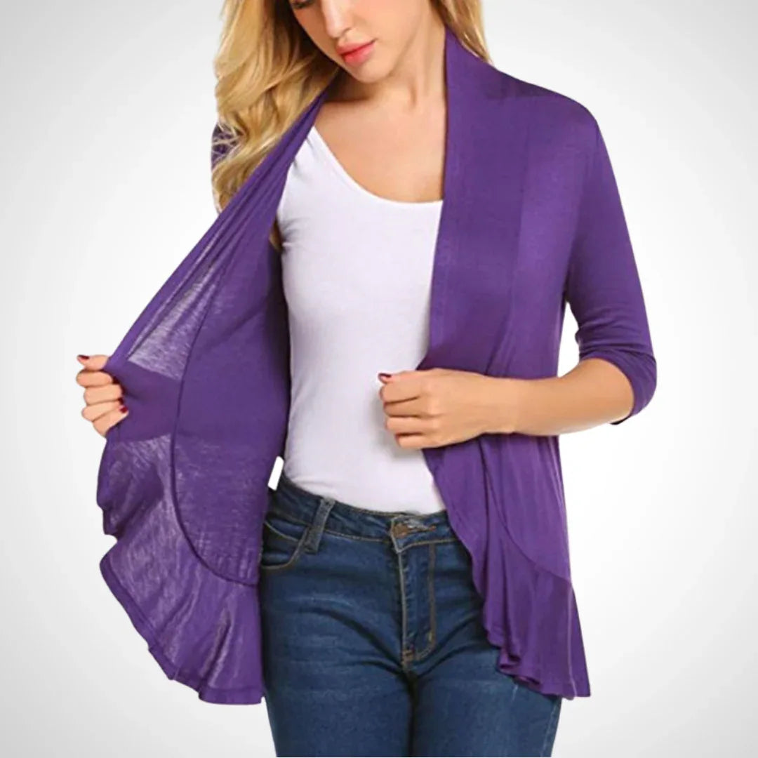 MIRIKIT™ – Casual Summer Open Front Cover-Up Cardigan - MABEL LONDON