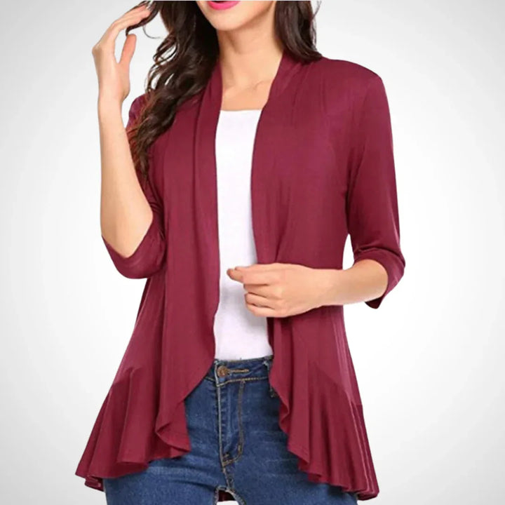MIRIKIT™ – Casual Summer Open Front Cover-Up Cardigan - MABEL LONDON