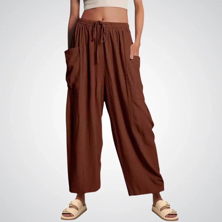LYNNA™ – Wide-Leg Comfort Pants - MABEL LONDON