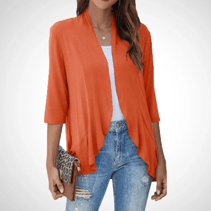 MIRIKIT™ – Casual Summer Open Front Cover-Up Cardigan - MABEL LONDON