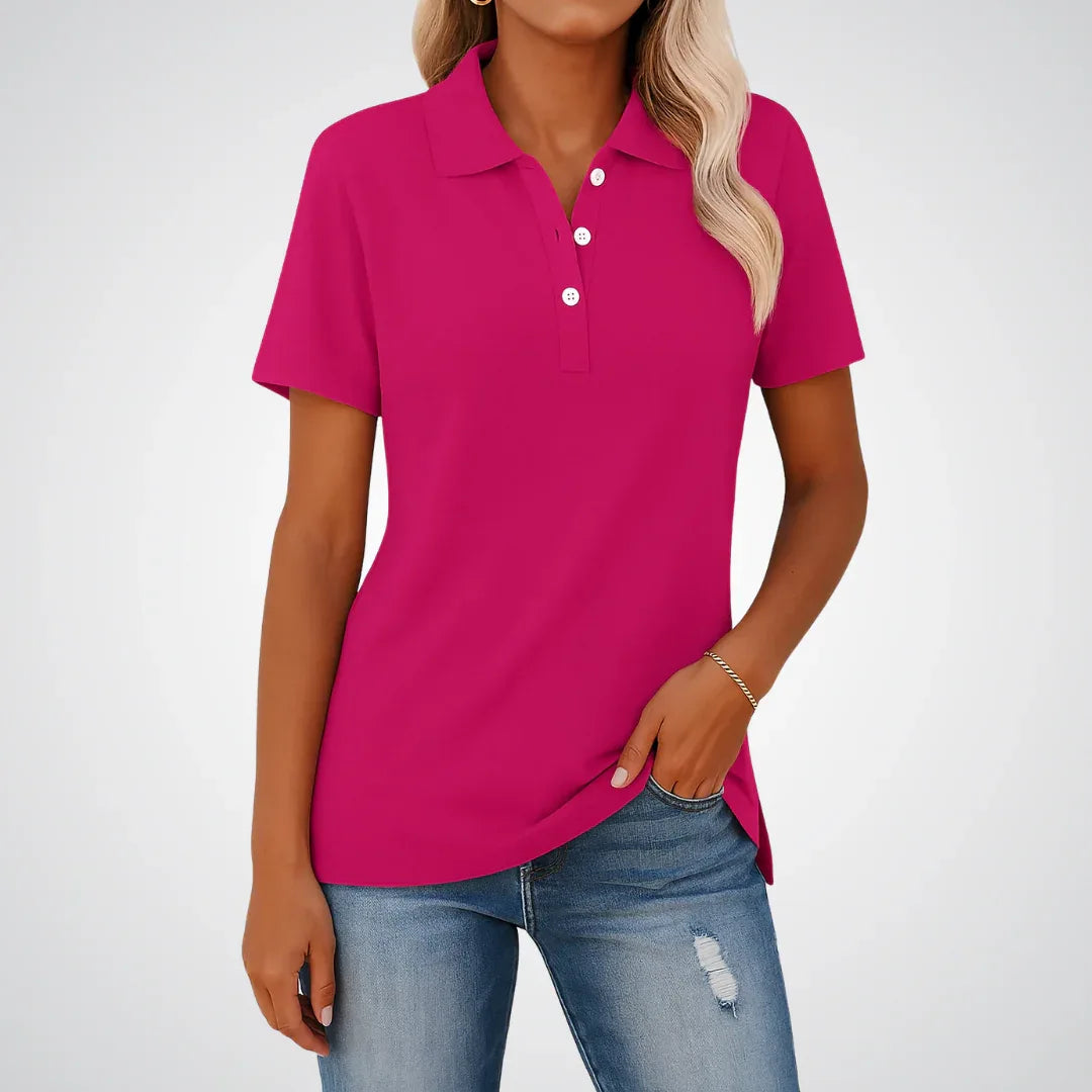 JONA™ - Elegant Polo Shirt - MABEL LONDON