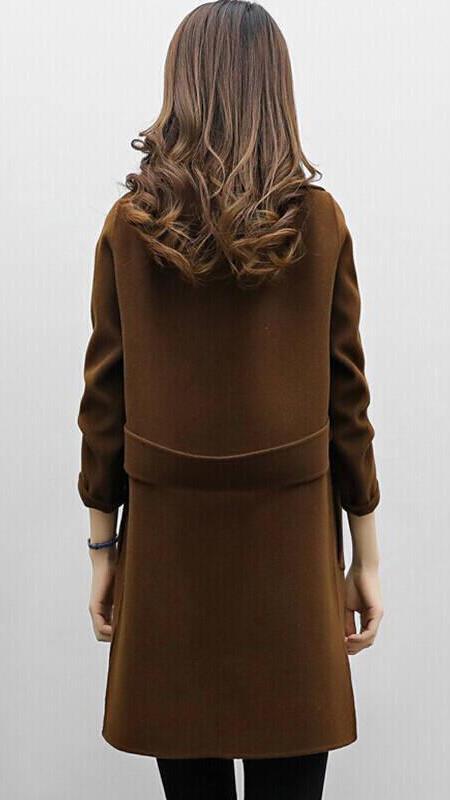 CELINA™ - Long Trench Coat - MABEL LONDON