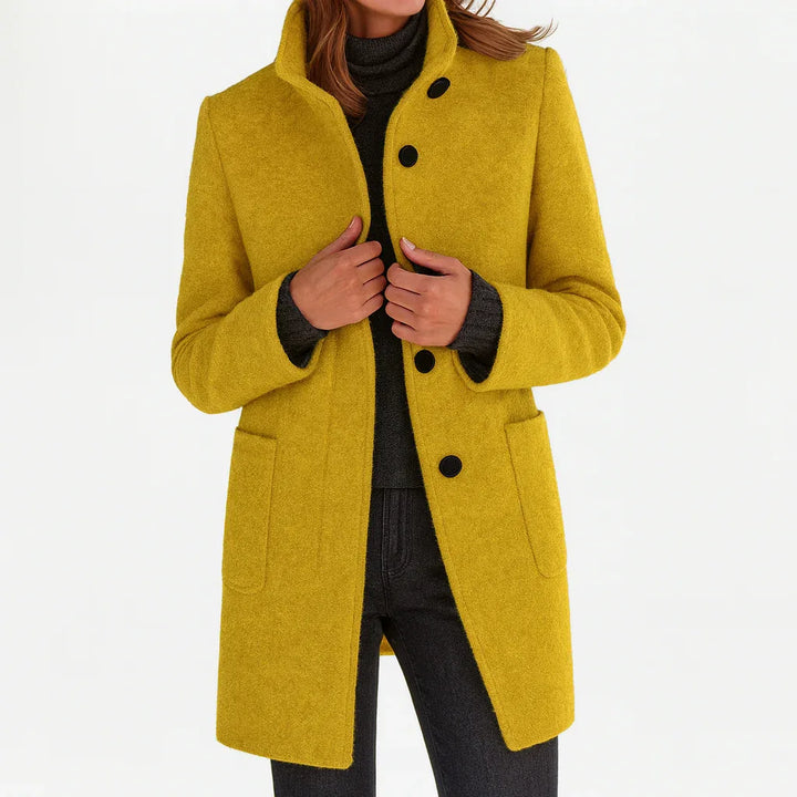 Berta – Elegant and Timeless Women's Coat - MABEL LONDON