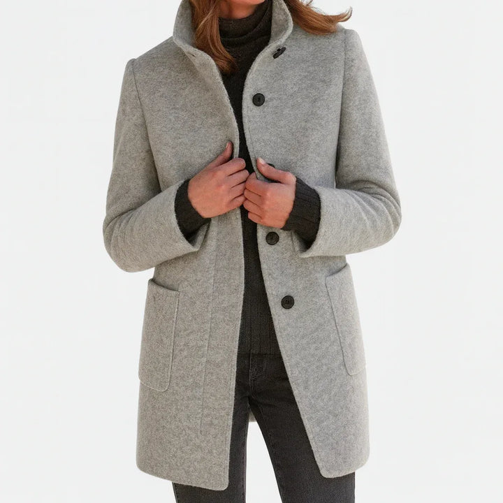Berta – Elegant and Timeless Women's Coat - MABEL LONDON
