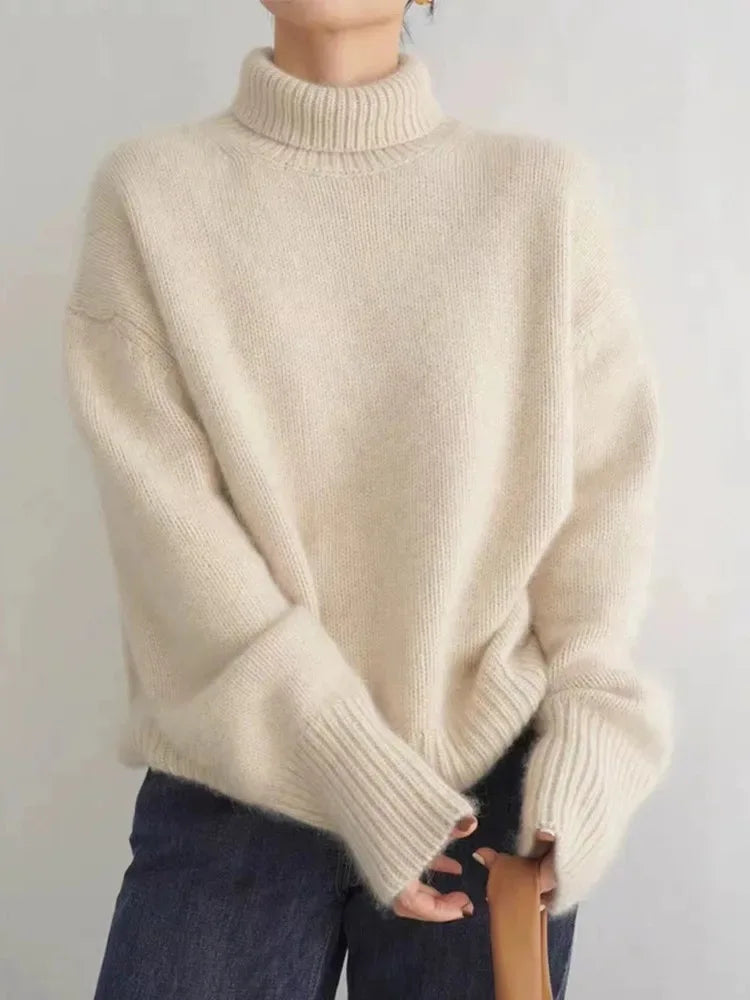 MARIANNE™ | Luxe Turtleneck Sweater - MABEL LONDON