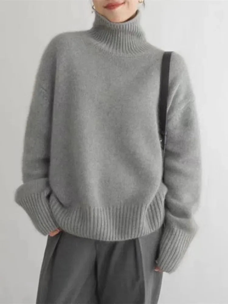 MARIANNE™ | Luxe Turtleneck Sweater - MABEL LONDON