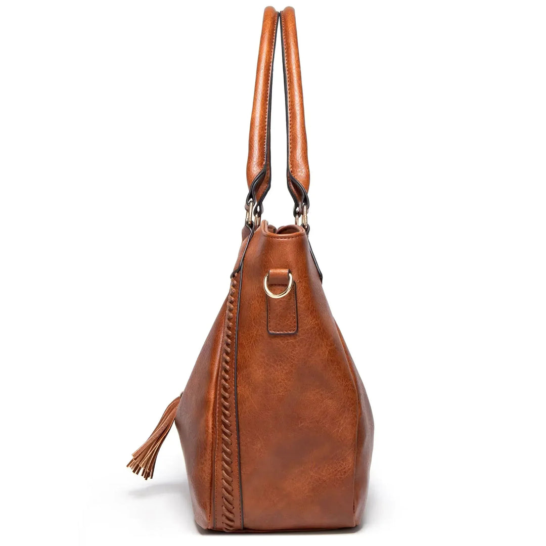 Elowen | Premium Leather Tote - MABEL LONDON