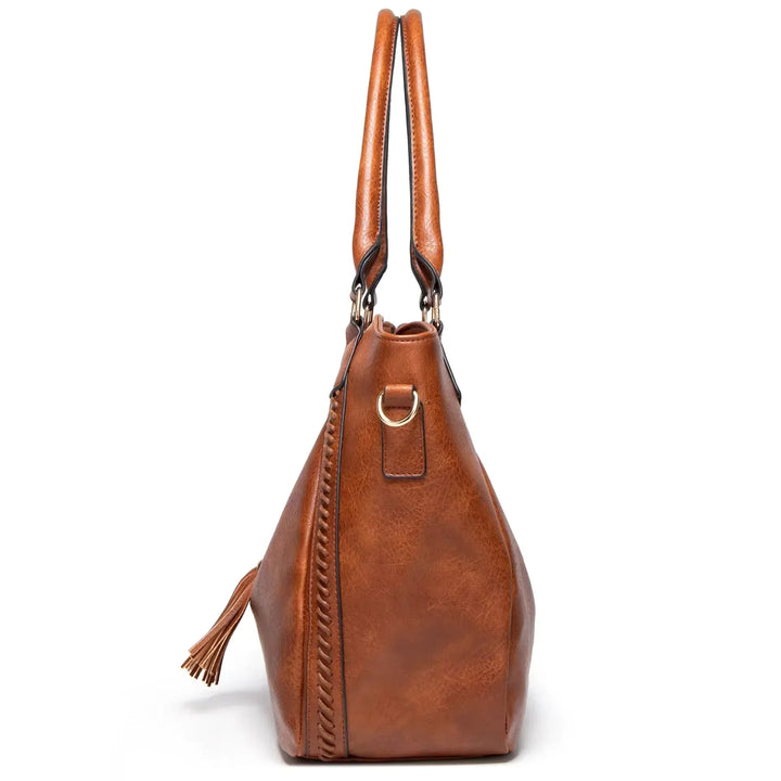 Elowen | Premium Leather Tote - MABEL LONDON